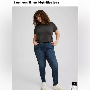 Torrid High Rise Skinny Lean Jeans